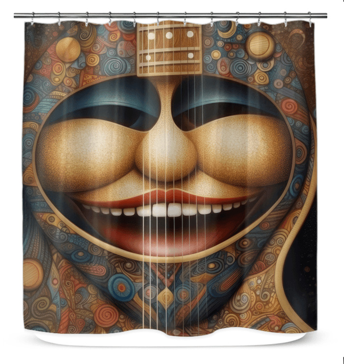 Electric Eclectic Shower Curtain - Beyond T-shirts