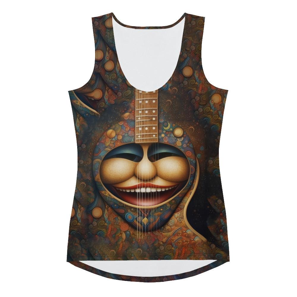 Electric Eclectic Sublimation Cut & Sew Tank Top - Beyond T-shirts