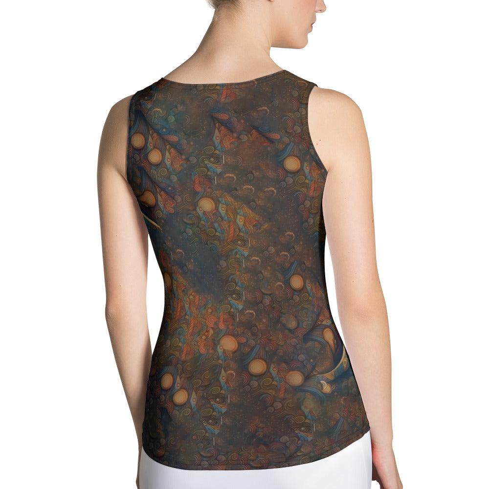 Electric Eclectic Sublimation Cut & Sew Tank Top - Beyond T-shirts