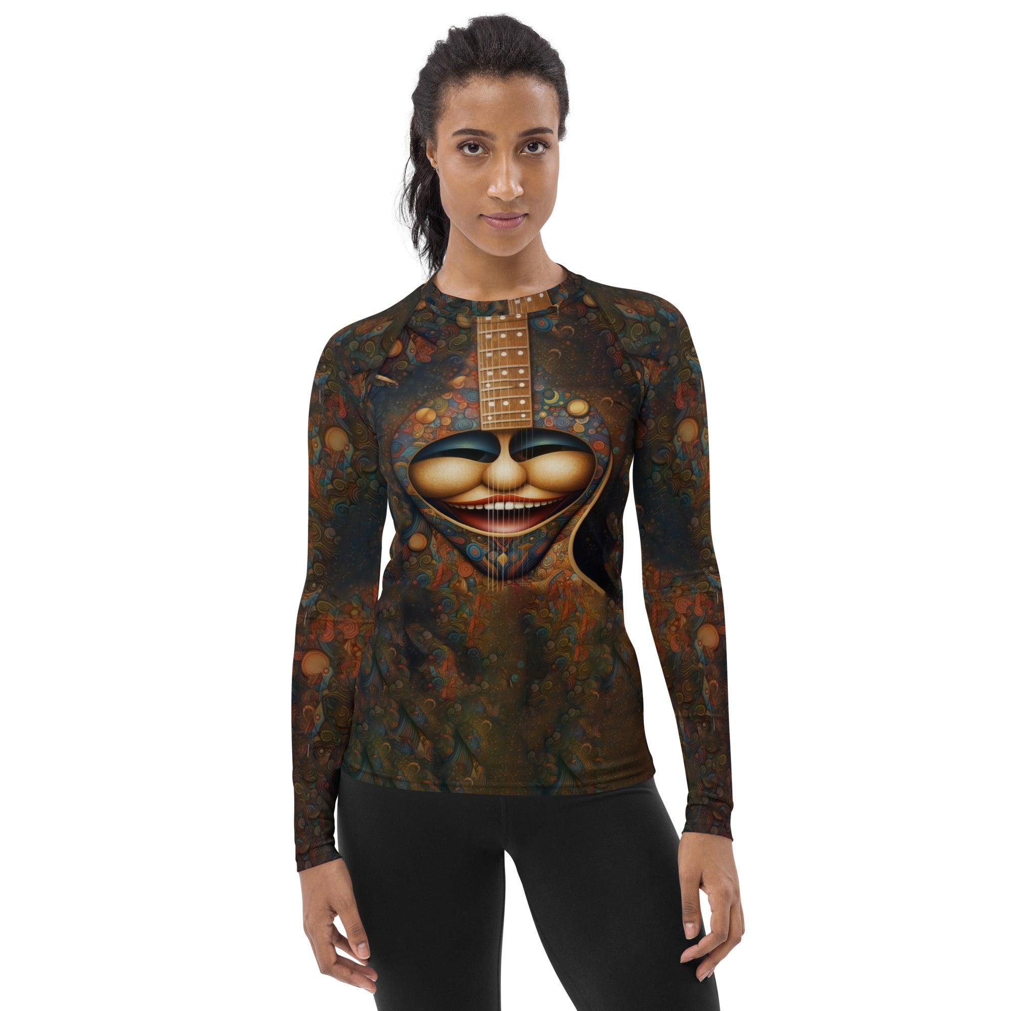 Electric Eclectic Women's Rash Guard - Beyond T-shirts