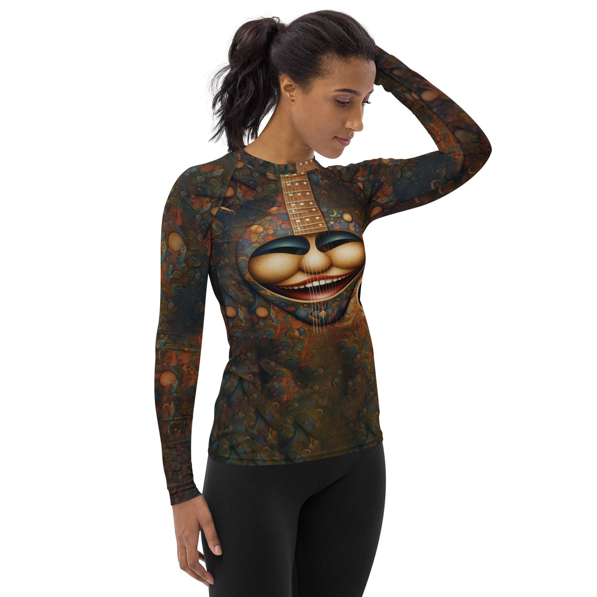 Electric Eclectic Women's Rash Guard - Beyond T-shirts