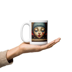 Electric Euphoria White Glossy Mug - Beyond T-shirts