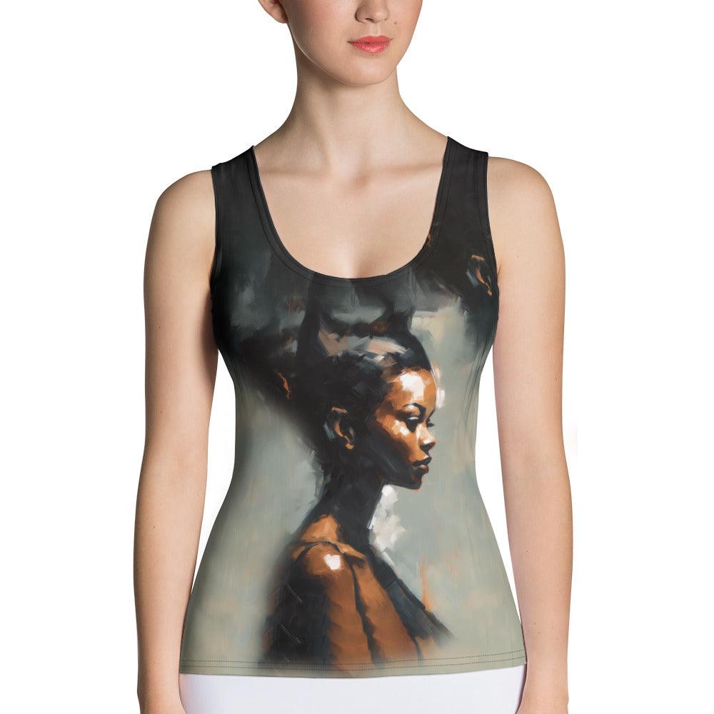 Electro Beats Sublimation Cut & Sew Tank Top - Beyond T-shirts