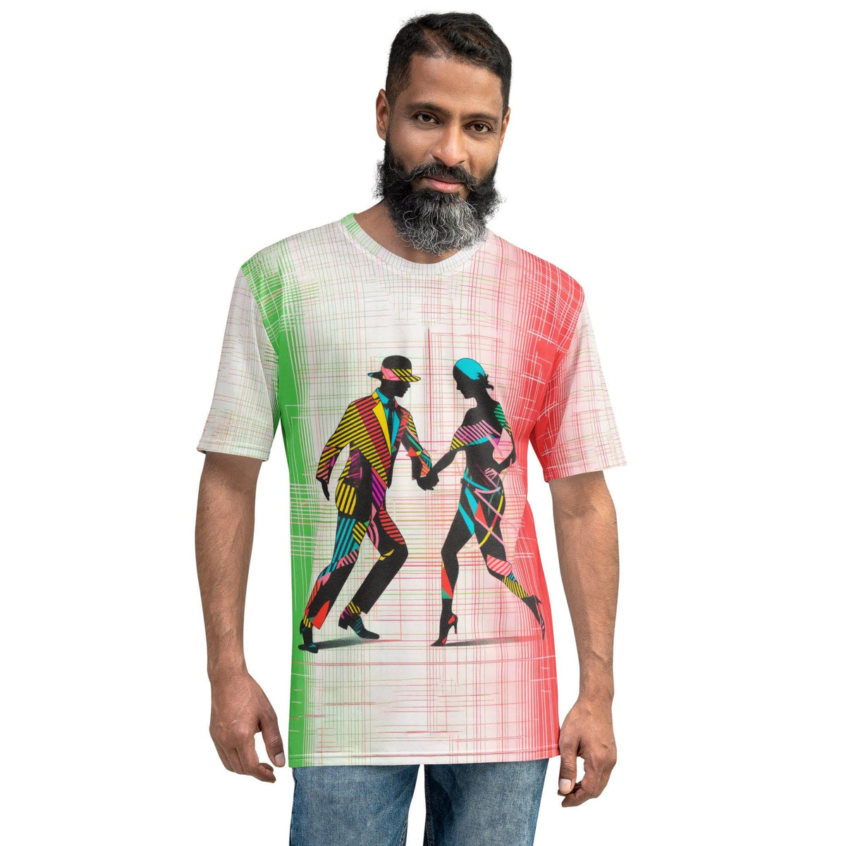 Elegant Balletic Pairs Men's T-shirt front view