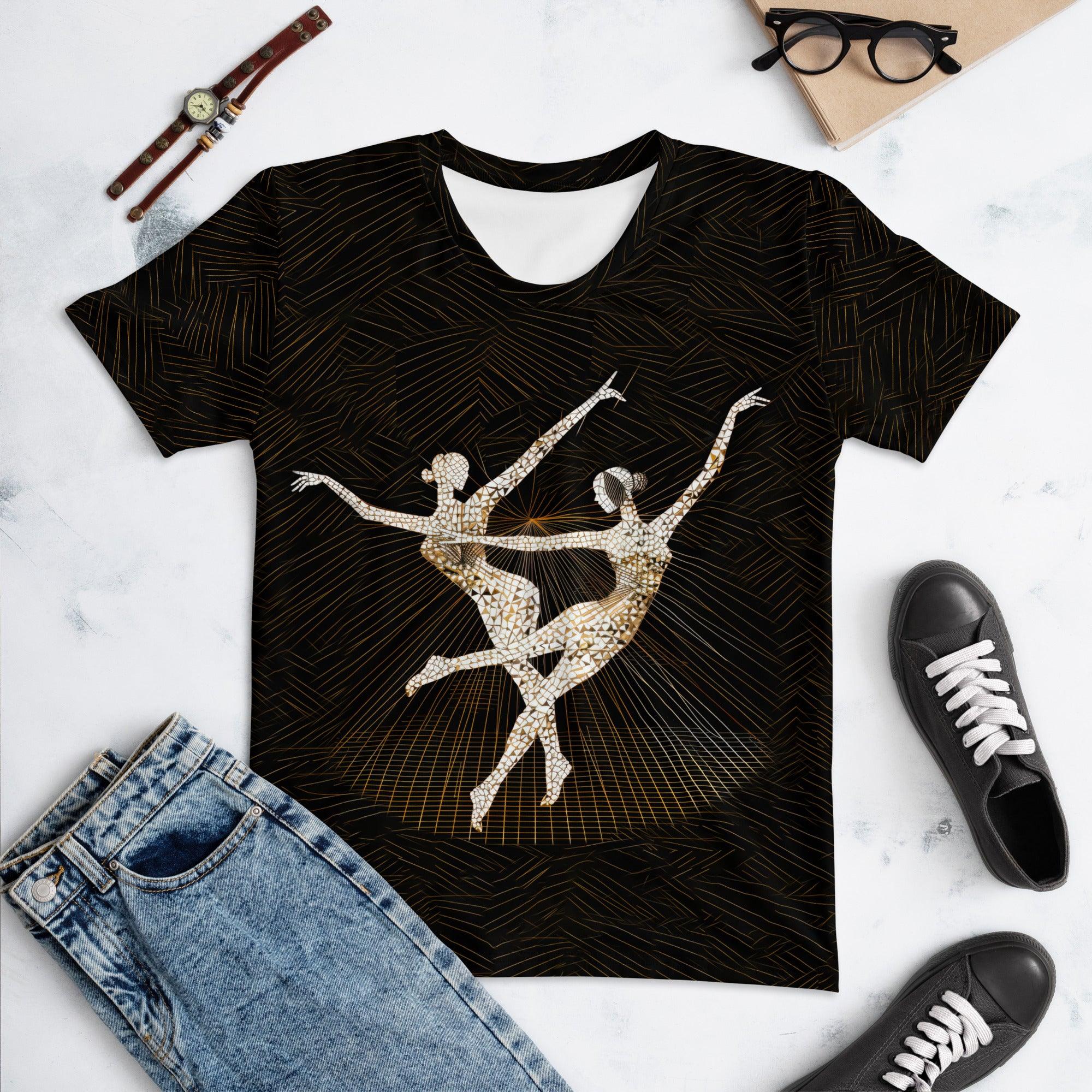 Elegant Feminine Dance Motion Women's T-shirt - Beyond T-shirts