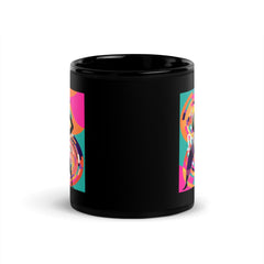 En Pointe Fashion black mug - perfect for your morning brew.