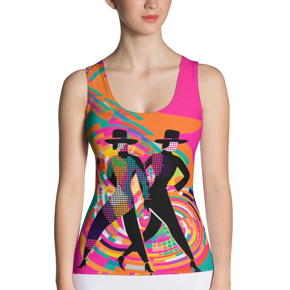 Fashion Statements Sublimation Tank Top front view