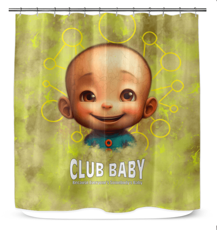 Enchanted Gaze Collection elegant shower curtain with intricate patterns.