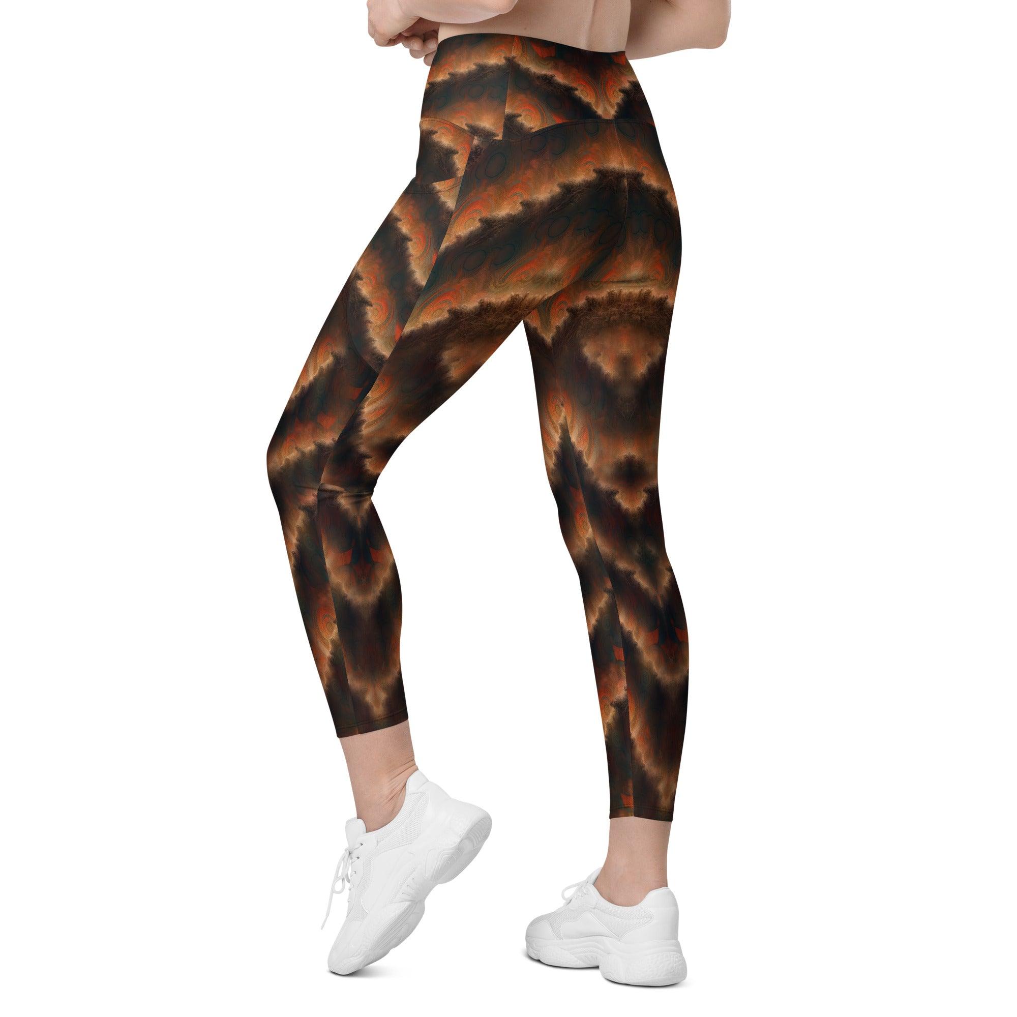 Enchanted Parade leggings paired with a casual top.