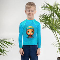 Enchanted Sparkles of Youth Rash Guard - Back View