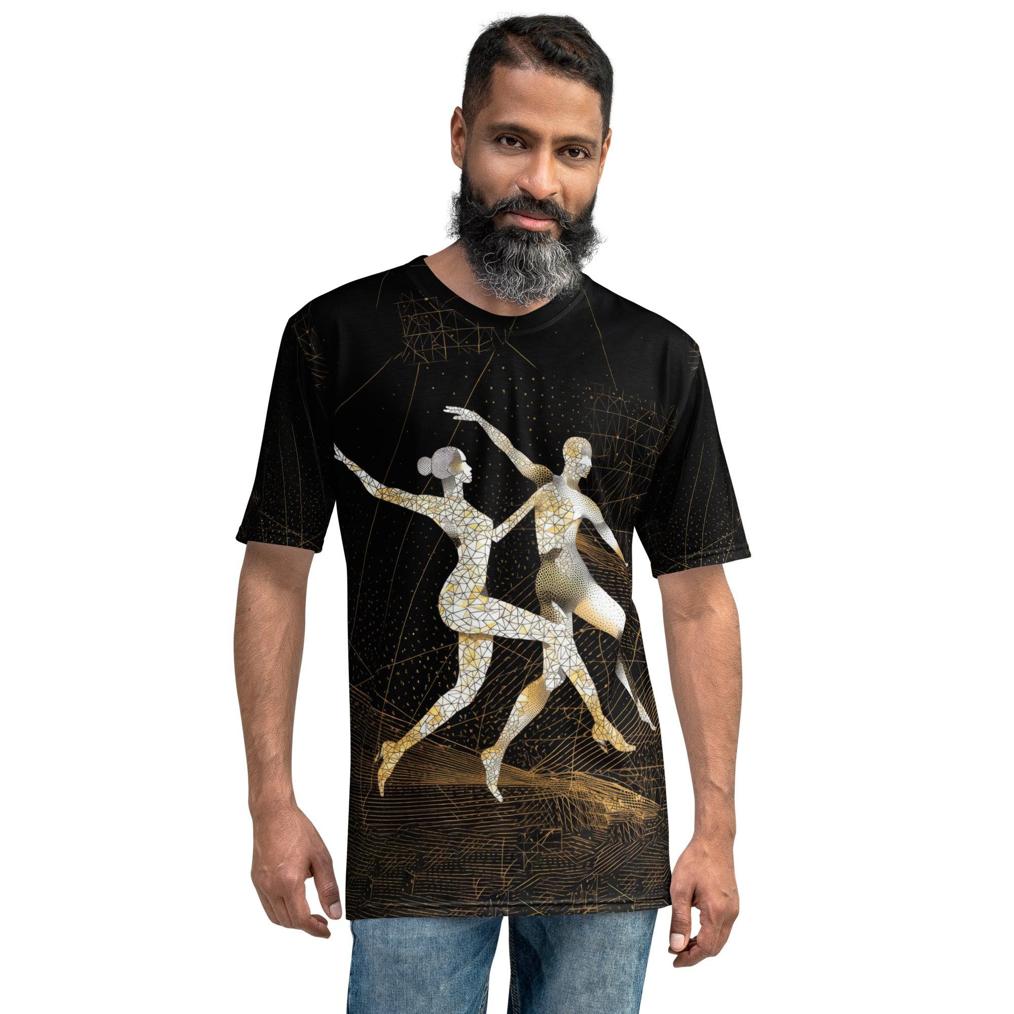 Stylish man wearing Balletic Fashion T-shirt