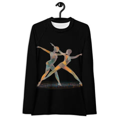 Enchanting Dance Of Women Women's Rash Guard - Beyond T-shirts