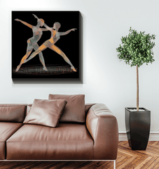 Enchanting Dance Of Women Wrapped Canvas - Beyond T-shirts