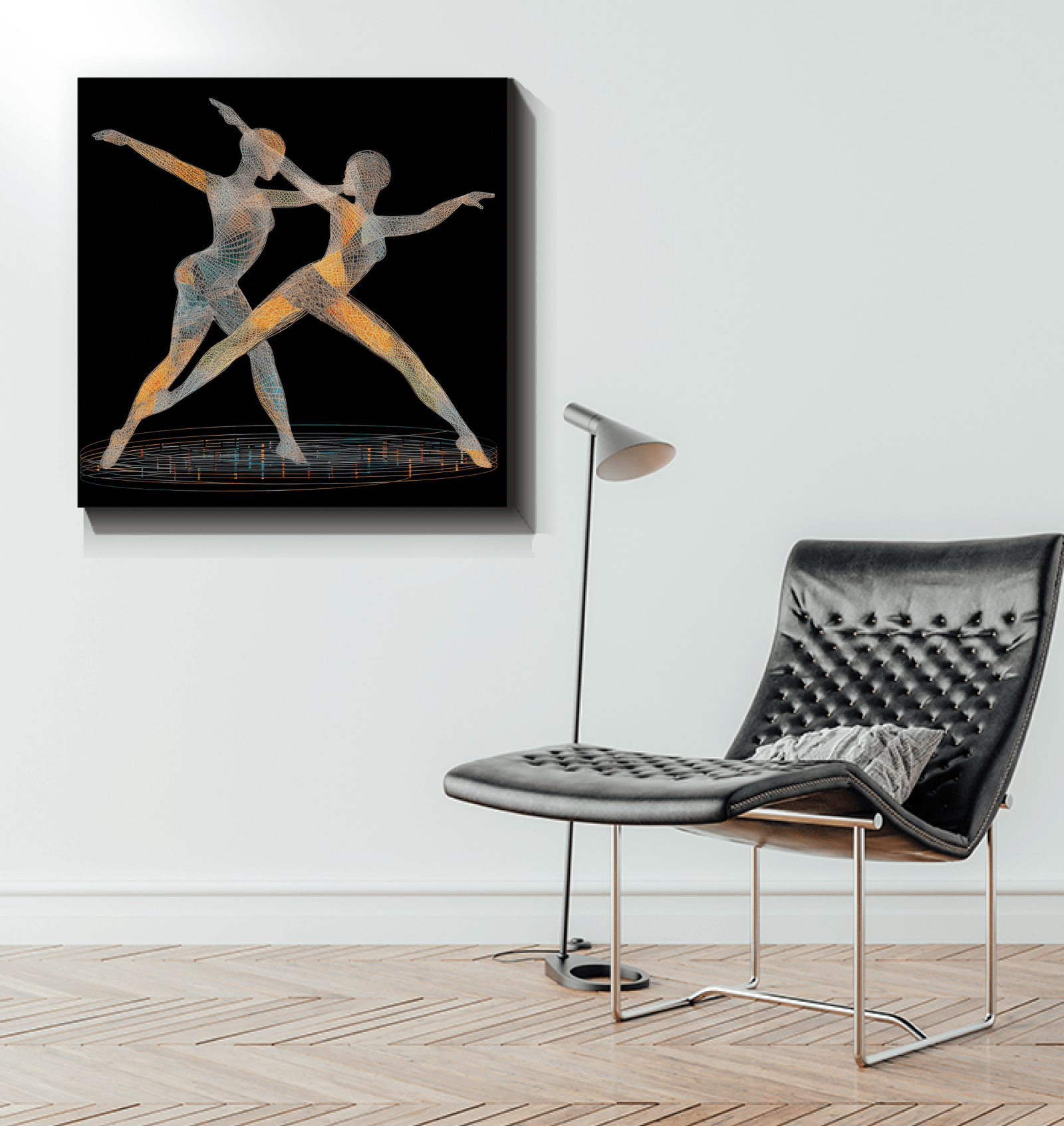 Enchanting Dance Of Women Wrapped Canvas - Beyond T-shirts