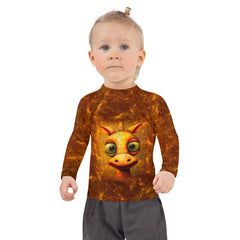 Adorable Giraffe Pattern Rash Guard for Children