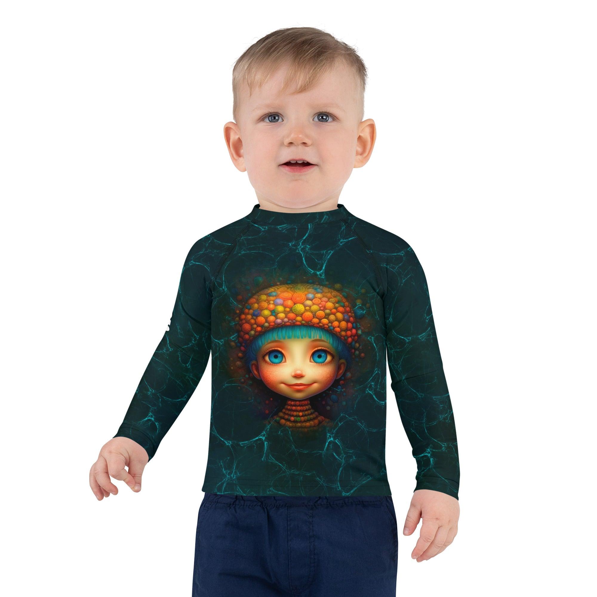 Women's Long Sleeve Rash Guard - Back View