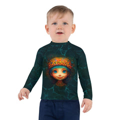 Women's Long Sleeve Rash Guard - Back View