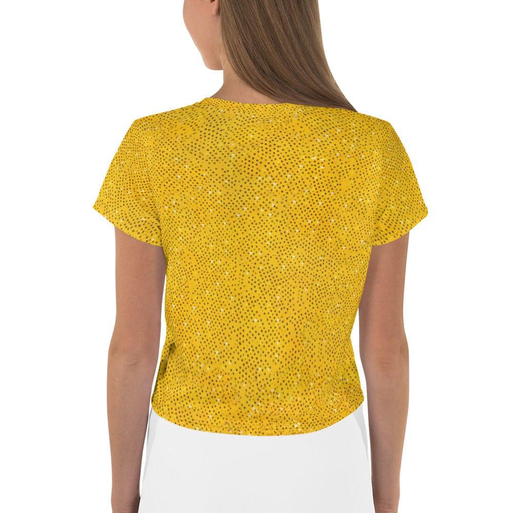 Enraptured Woman's Dance Style All-Over Print Crop Tee - Beyond T-shirts