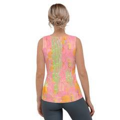 Enraptured Women's Dance Form Sublimation Cut & Sew Tank Top - Beyond T-shirts