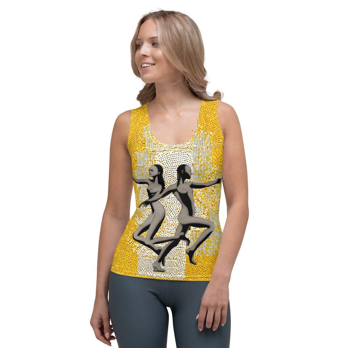 Enraptured Women's Dance Style Sublimation Cut & Sew Tank Top - Beyond T-shirts