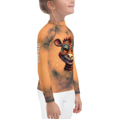 Ethereal Kids Rash Guard in Outdoor Sunlight for UV Protection.