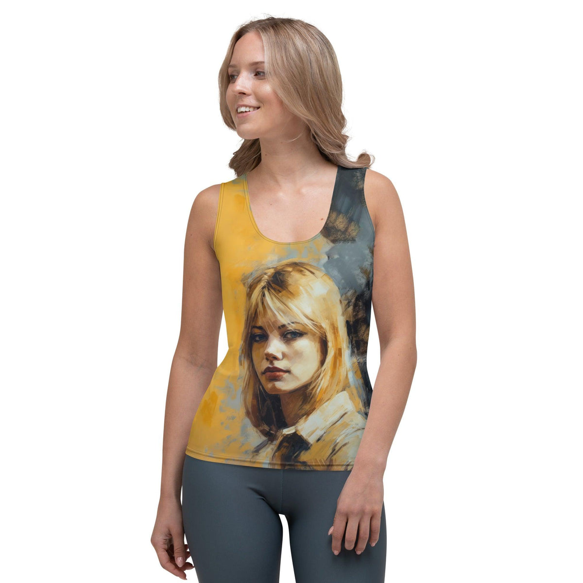 Ethereal Melodies Sublimation Cut & Sew Tank Top - Beyond T-shirts