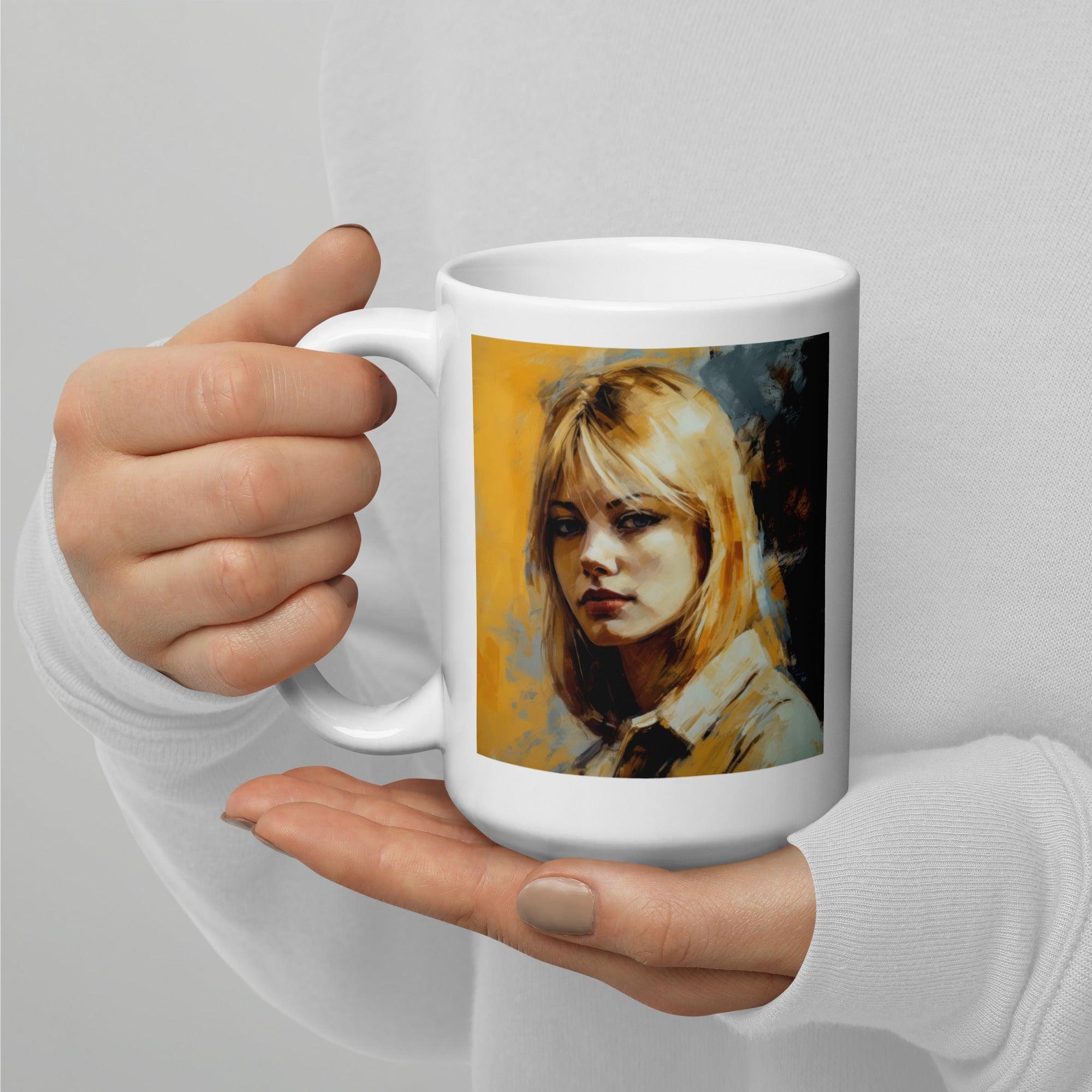 Ethereal Melodies White glossy mug - Beyond T-shirts