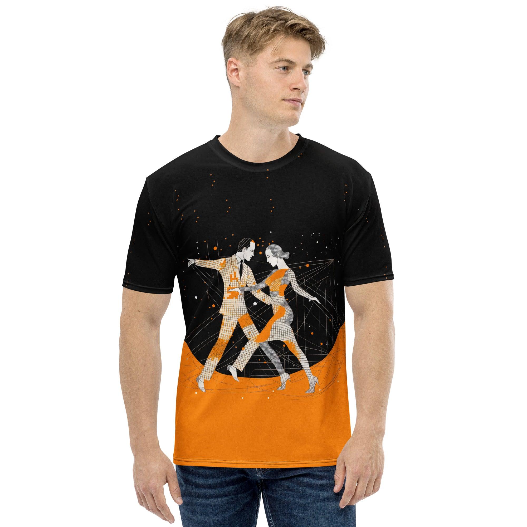 Expressive Feminine Graceful Motion Men's T-shirt - Beyond T-shirts