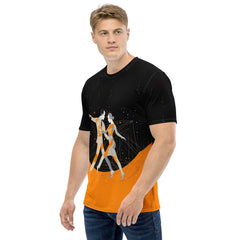 Expressive Feminine Graceful Motion Men's T-shirt - Beyond T-shirts