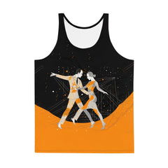 Expressive Feminine Graceful Motion Men's Tank Top - Beyond T-shirts