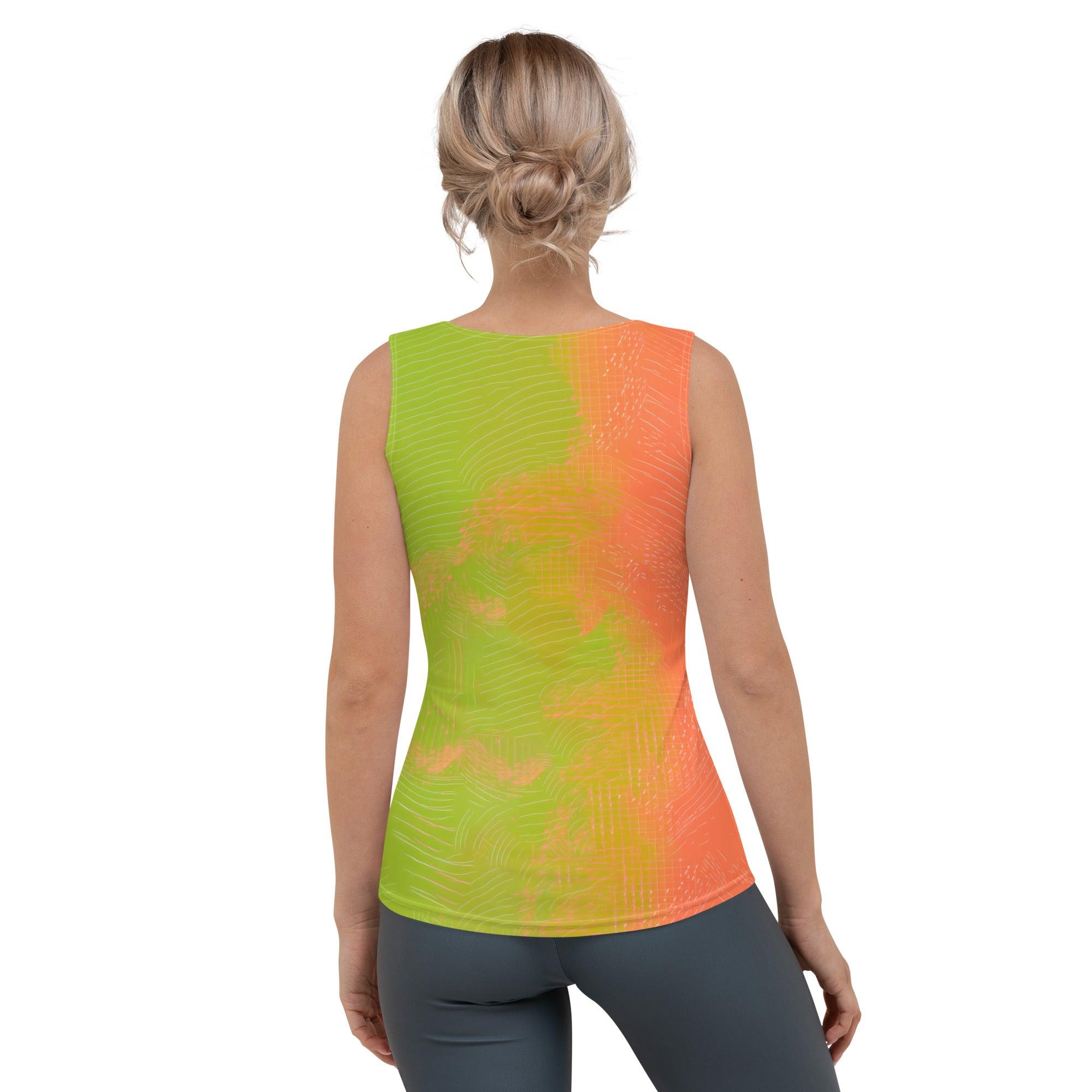 Exquisite Feminine Dance Posture Sublimation Cut & Sew Tank Top - Beyond T-shirts