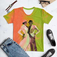 Exquisite Feminine Dance Posture Women's T-shirt - Beyond T-shirts