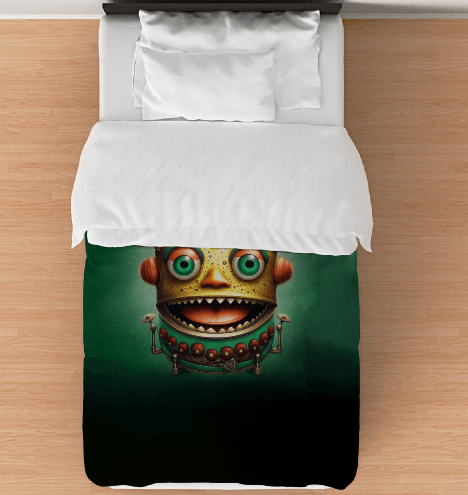 Fantastical Drum Duvet Cover - Beyond T-shirts