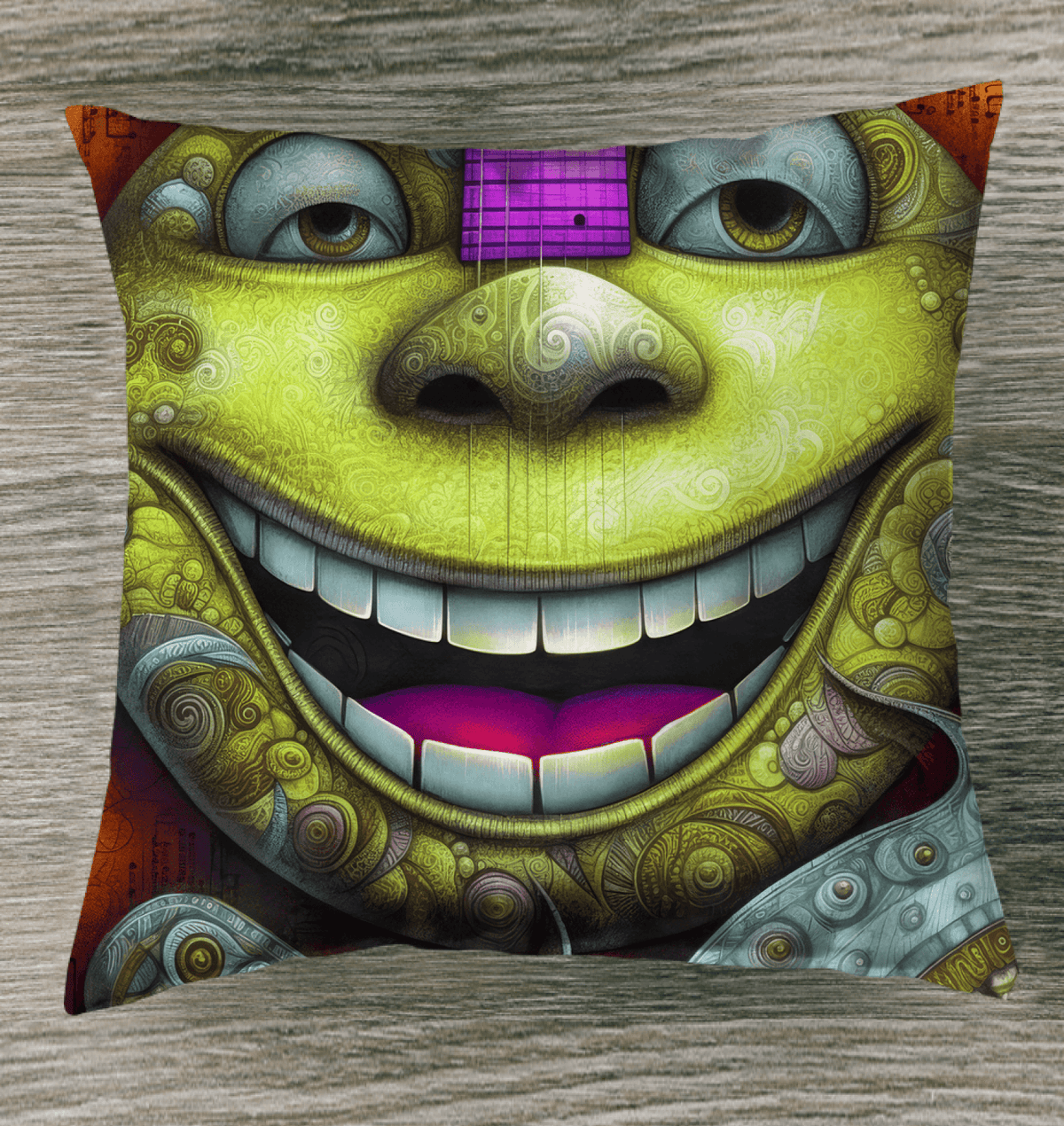 Fantastical Foliage outdoor Pillow - Beyond T-shirts