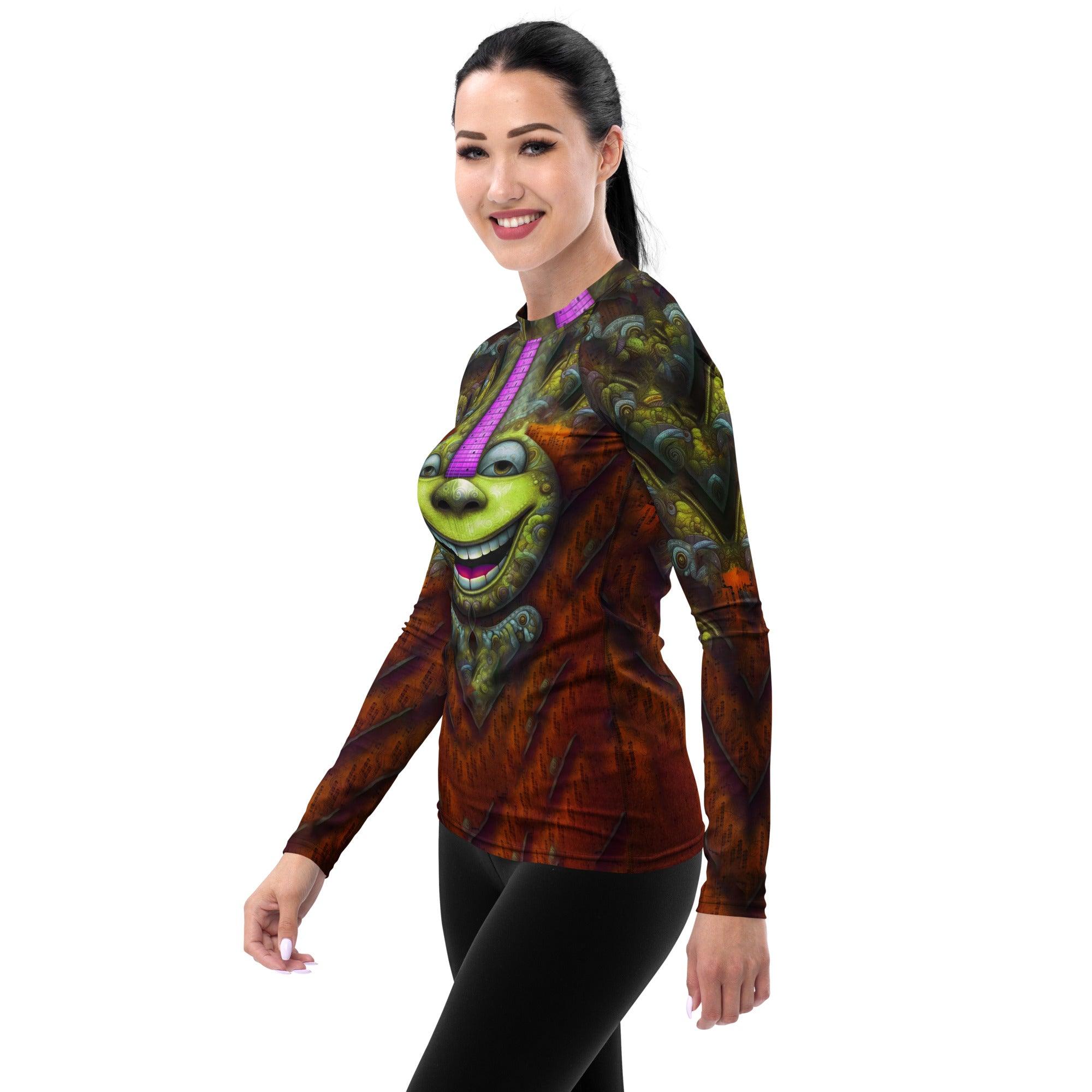 Fantastical Foliage Women's Rash Guard - Beyond T-shirts