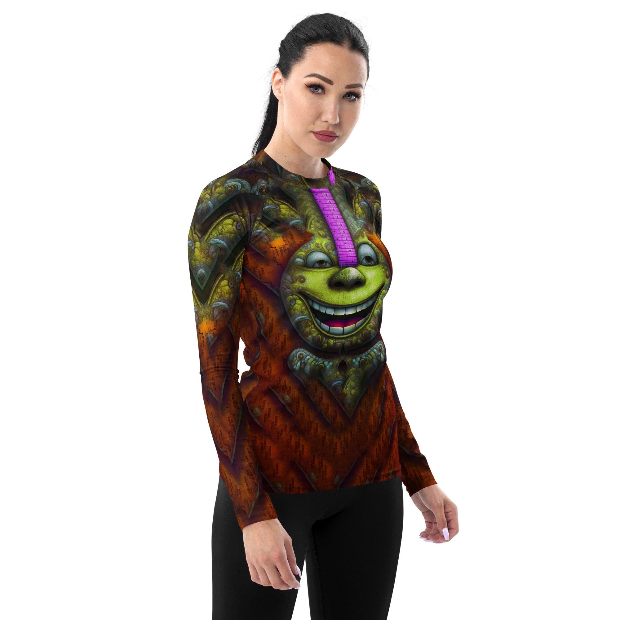 Fantastical Foliage Women's Rash Guard - Beyond T-shirts