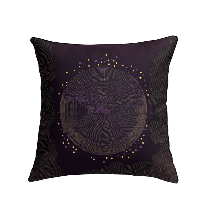 Stylish motion-themed decorative cushion for modern homes