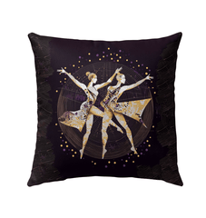 Feminine Magic Of Motion Outdoor Pillow - Beyond T-shirts