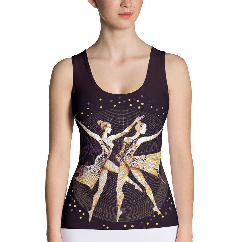 Feminine Magic Of Motion Sublimation Cut & Sew Tank Top - Beyond T-shirts