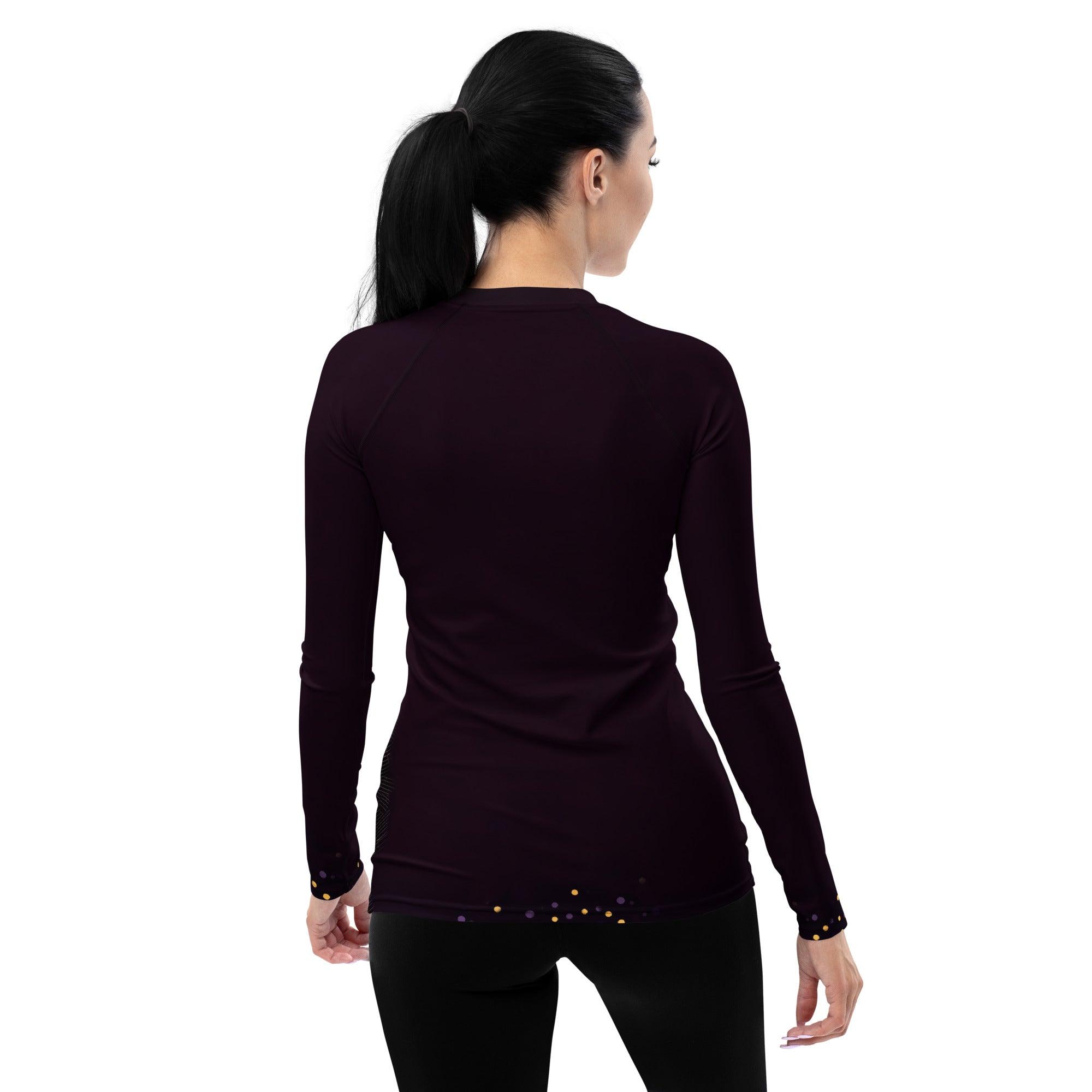 Feminine Magic Of Motion Women's Rash Guard - Beyond T-shirts