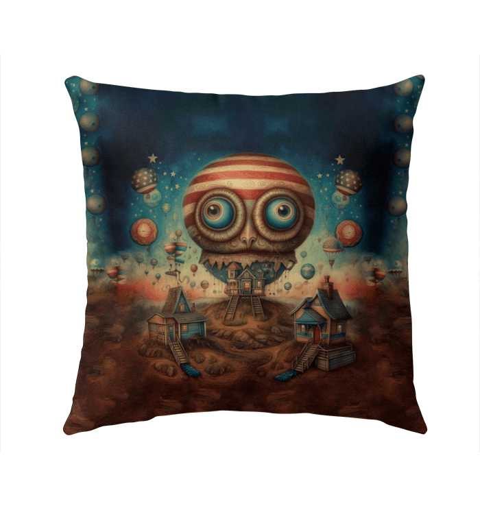 Fierce And Free Outdoor Pillow - Beyond T-shirts