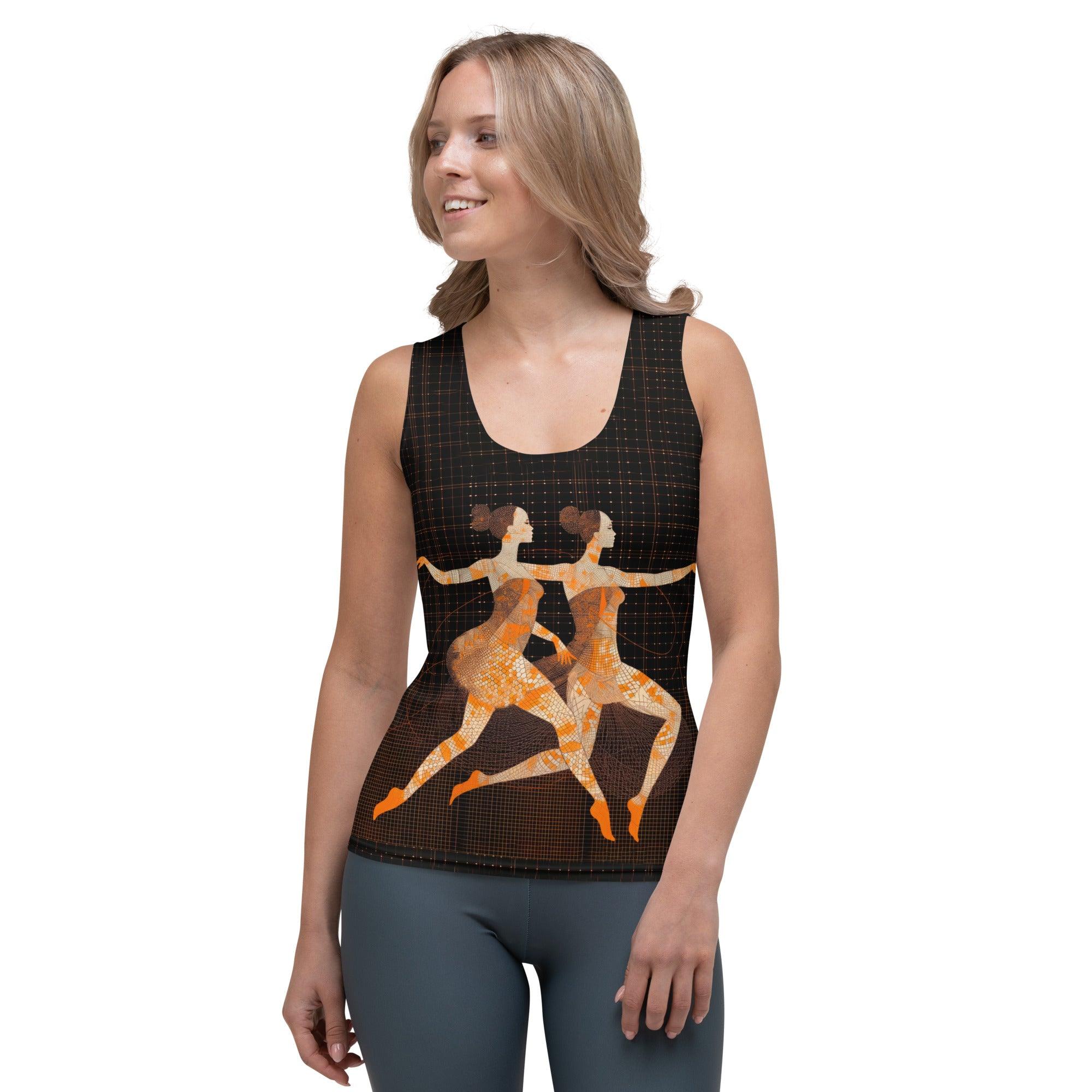 Fierce Feminine Dance Attire Sublimation Cut & Sew Tank Top - Beyond T-shirts