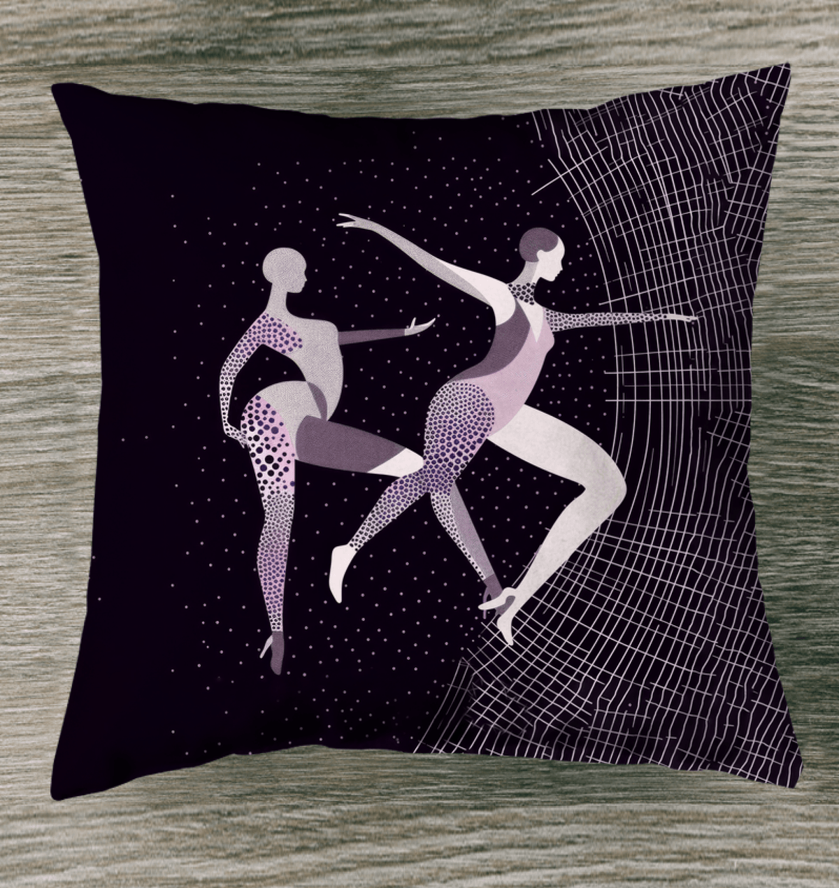 Fierce Feminine Dance Moves Indoor Pillow - Beyond T-shirts