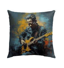 Fingerstyle Finesse Outdoor Pillow - Beyond T-shirts