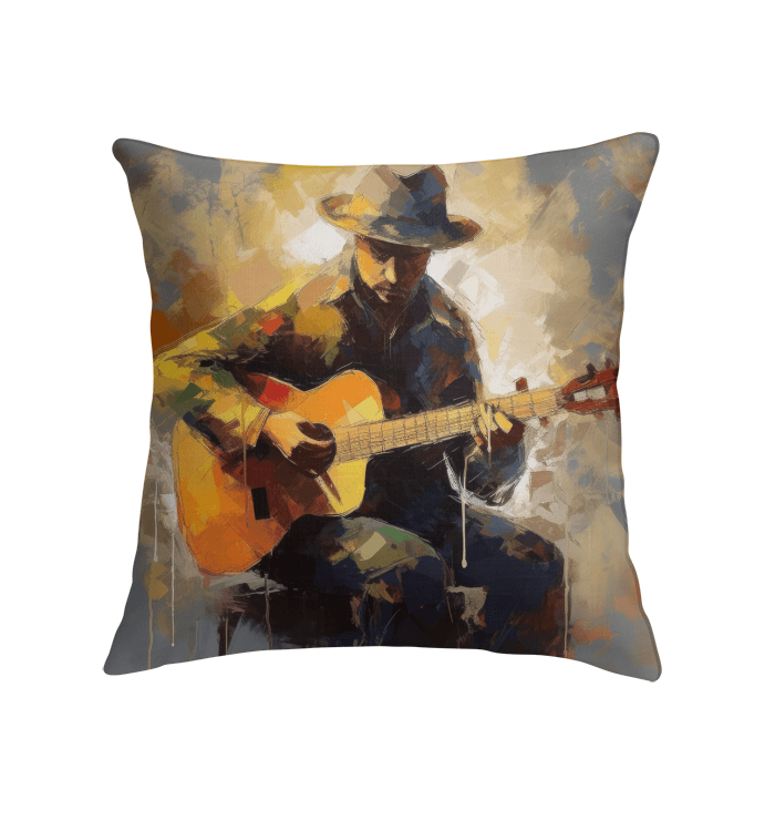 Fingerstyle Flourish Indoor Pillow - Beyond T-shirts