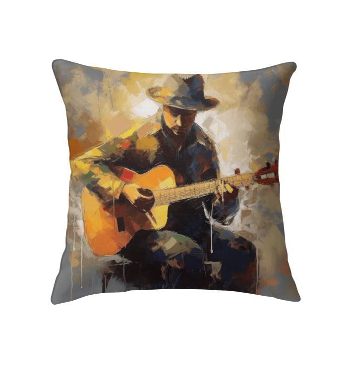 Fingerstyle Flourish Indoor Pillow - Beyond T-shirts