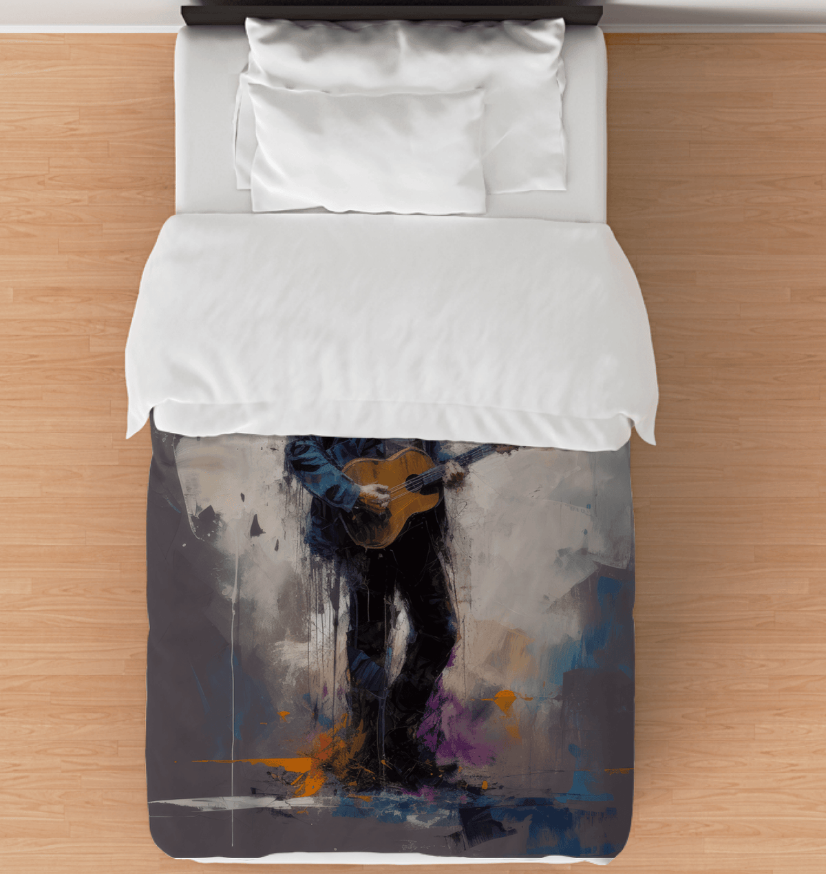 Fingerstyle Fusion Duvet Cover - Beyond T-shirts