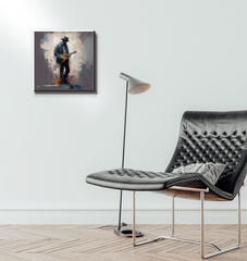 Music-inspired Fingerstyle Fusion artwork on high-quality wrapped canvas