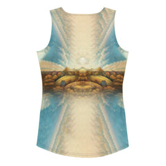 Fireworks Fantasy Sublimation Cut & Sew Tank Top - Beyond T-shirts