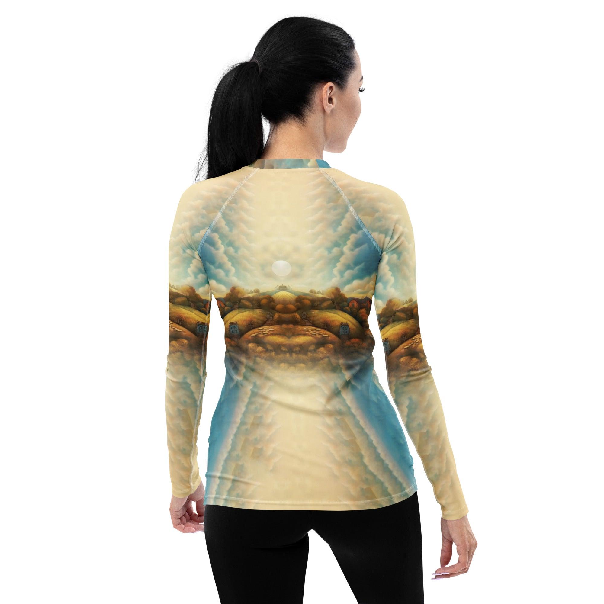 Fireworks Fantasy Women's Rash Guard - Beyond T-shirts